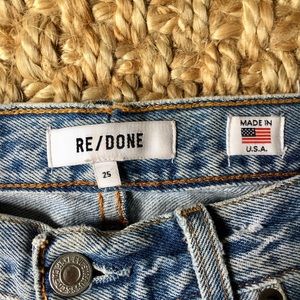 RE/DONE Straight Skinny Jean